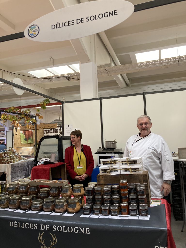 Délices de Sologne, un habitué du salon, proposait une belle gamme de plats et terrines.