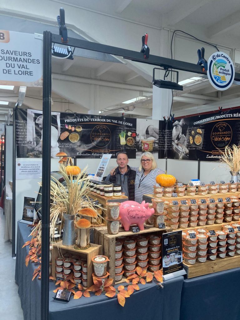 Stand de Saveurs Gourmandes du Val de Loire